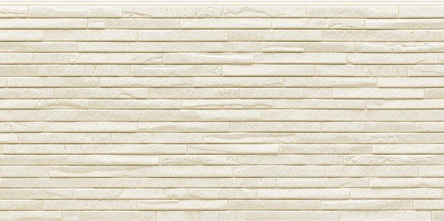Panel de fachada FH4865K — Efecto piedra, Crema