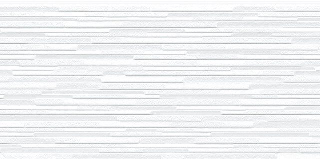 Panel de fachada FH4885U — Efecto piedra, Blanco