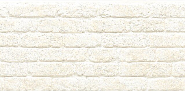 Panel de fachada FH4925U — Efecto ladrillo, Blanco