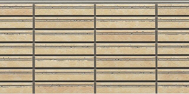 Panel de fachada FH7142A — Efecto ladrillo, Beige