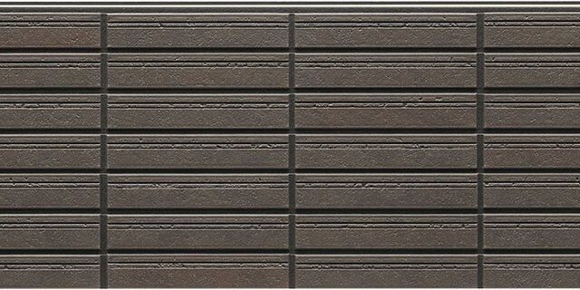 Panel de fachada FH7144A — Efecto ladrillo, Gris oscuro