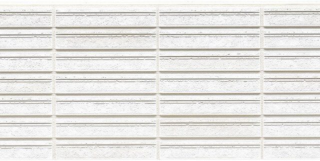 Panel de fachada FH7145A — Efecto ladrillo, Blanco