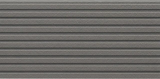 Panel de fachada FH7162U — Stripe, Gris oscuro