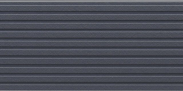 Panel de fachada FH7163U — Stripe, Gris oscuro