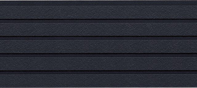Panel de fachada HCW1567GC — Stripe, Gris oscuro