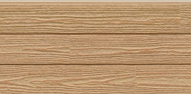 Panel de fachada HCW9142GC — Efecto madera, Marrón claro