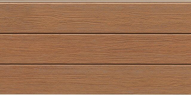 Panel de fachada HFH7452U — Efecto madera, Marrón claro