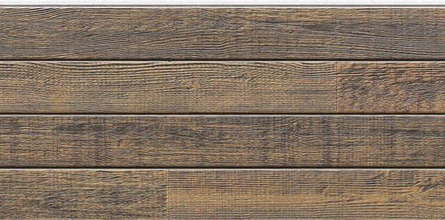 Panel de fachada HFH7522A — Efecto madera, Marrón claro