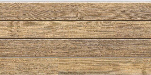 Panel de fachada HFH7524A — Efecto madera, Marrón claro