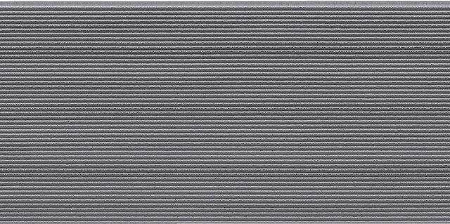 Panel de fachada HFH9126U — Stripe, Gris oscuro