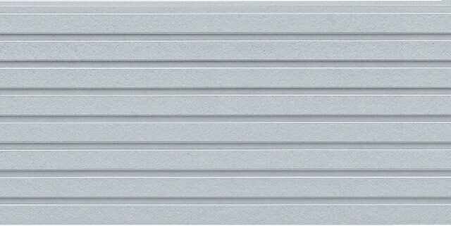 Panel de fachada HNH91317U — Stripe, Gris claro
